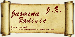 Jasmina Radišić vizit kartica